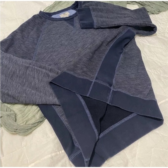 Timberland French Terry Selvedge Seam Raglan
Sweatshirt Pullover Men's XXL Navy - Picture 3 of 9